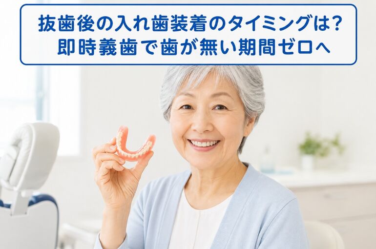 入れ歯 抜歯